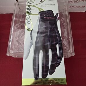 Maggie Lane Black and Pink Women's Gloves